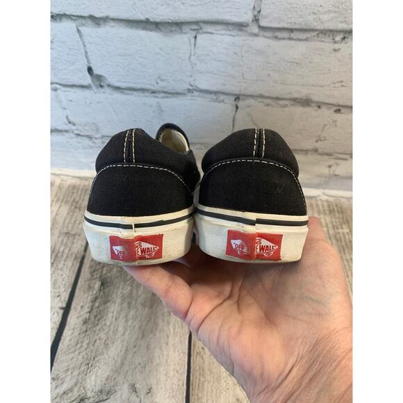 VANS Unisex Adult Classic Black Slip On Sneakers / Size: M 6.5 W 8 - Picture 9 of 9